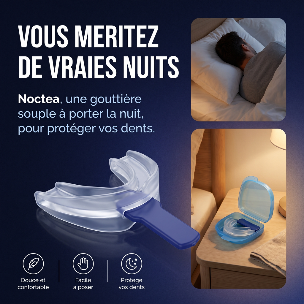 Noctea® - Gouttière Anti-Ronflement